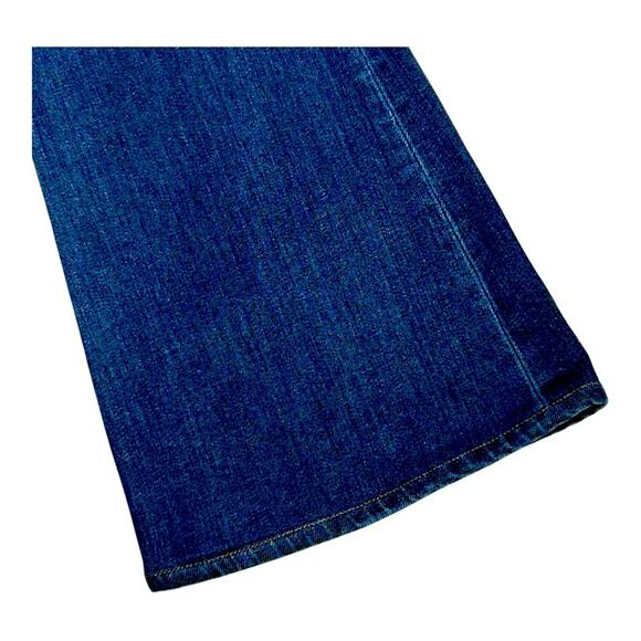 Victoria Beckham Denim Flare Leg Jeans Blue 7 Wash Size 31 - Picture 5 of 12